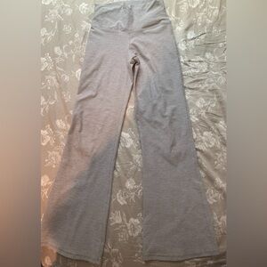 Grey Flared Leggings